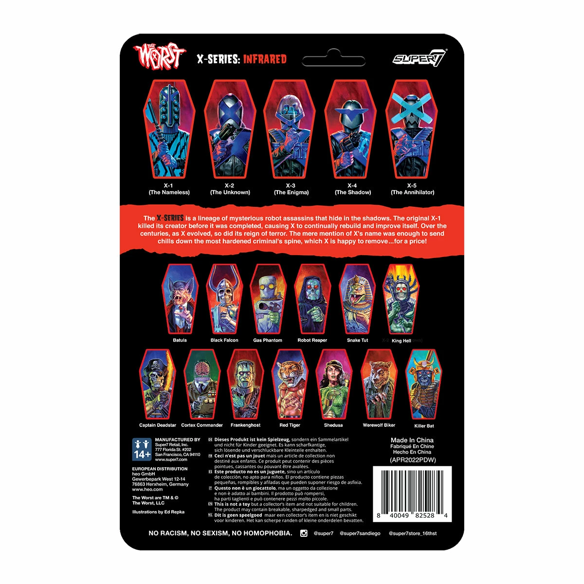 SUPER7 The Worst ReAction X-Series - X-4 (Infrared) 3 SUPER7 The Worst ReAction X-Series - X-4 (Infrared) - Image 3