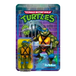 SUPER7 Teenage Mutant Ninja Turtles ReAction Figure - Leonardo