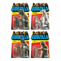 SUPER7 Toho ReAction Wave 3 - Godzilla '74, Mechagodzilla '74, Megalon & Minya