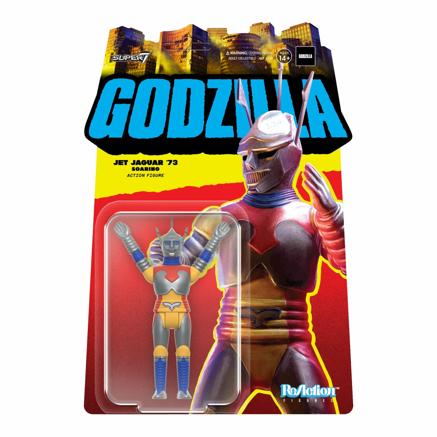 SUPER7 Toho ReAction - Jet Jaguar '73 Soaring 1 SUPER7 Toho ReAction - Jet Jaguar '73 Soaring
