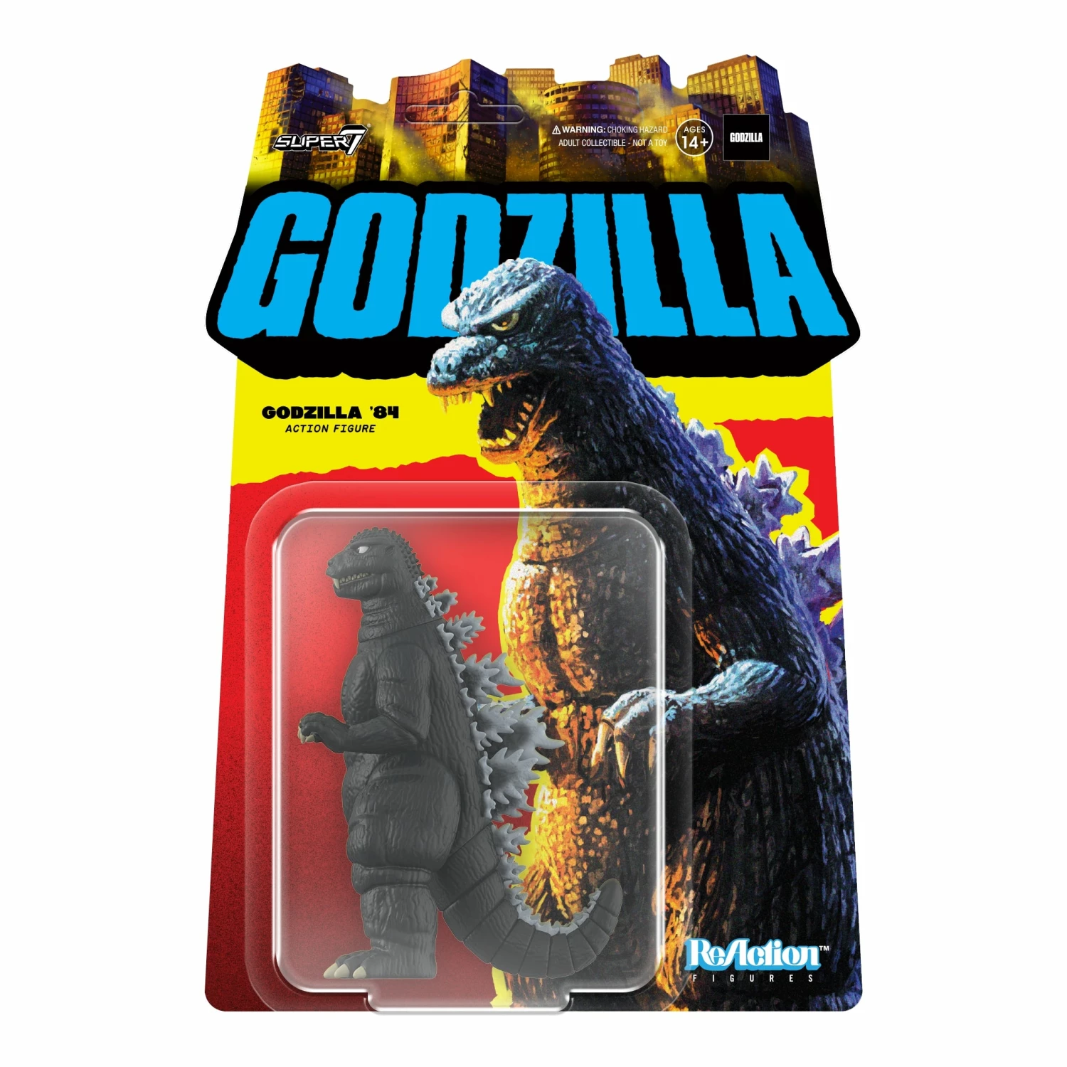 SUPER7 Toho ReAction Figure Wave 2 - Godzilla '84 (Four Toes) 1 SUPER7 Toho ReAction Figure Wave 2 - Godzilla '84 (Four Toes)