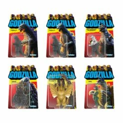 SUPER7 Toho ReAction Figures Wave 2 - Set Of 6