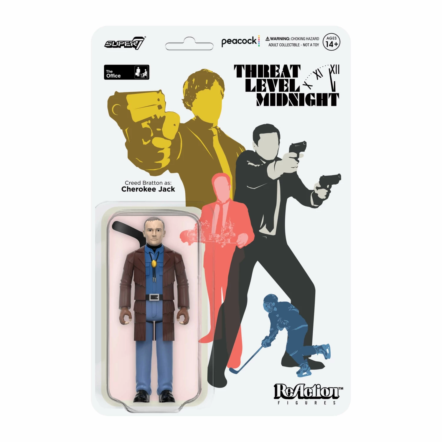 SUPER7 The Office ReAction Figures Wave 1 - Creed Bratton As Cherokee Jack 1 SUPER7 The Office ReAction Figures Wave 1 - Creed Bratton As Cherokee Jack