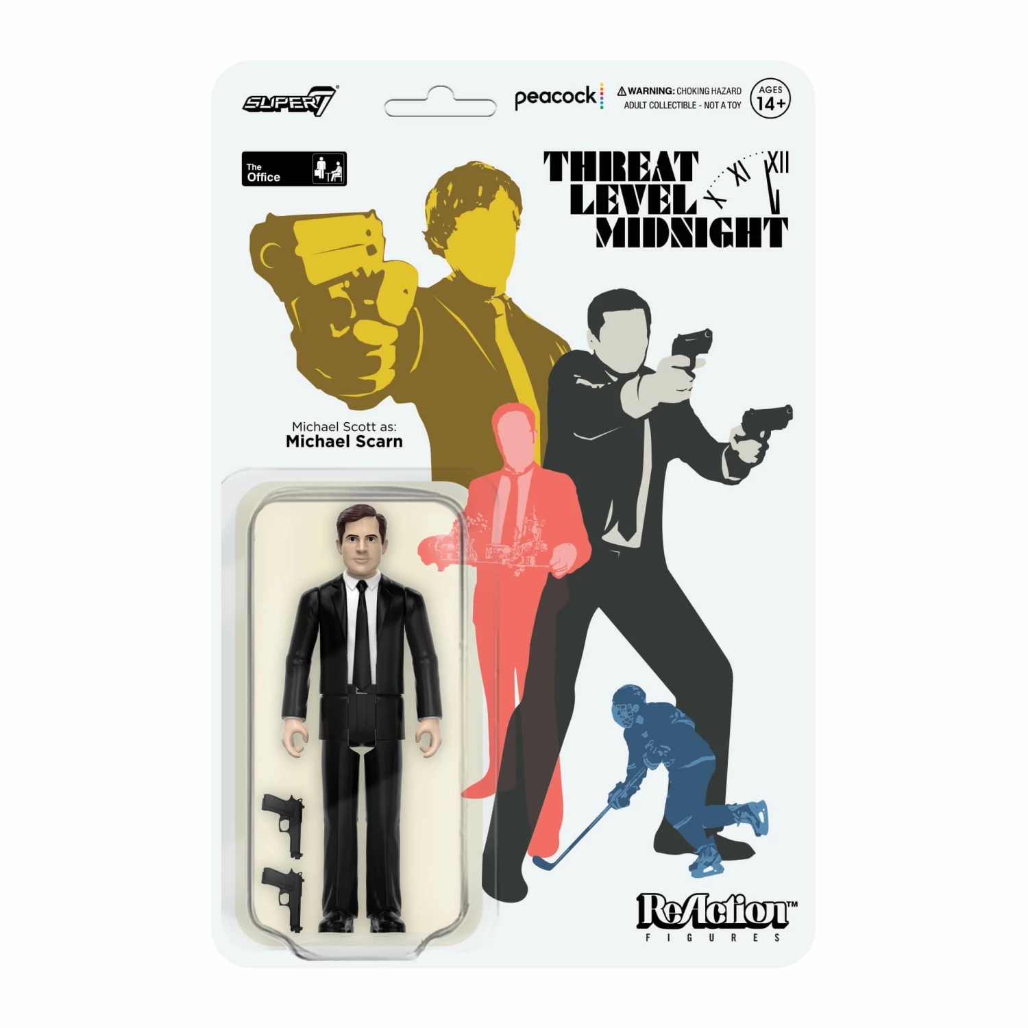SUPER7 The Office ReAction Figures Wave 1 - Michael Scott As Michael Scarn 1 SUPER7 The Office ReAction Figures Wave 1 - Michael Scott As Michael Scarn