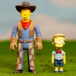 SUPER7 The Simpsons ReAction W2 - Troy McClure (Meat And You: Partners In Freedom) -Cheap SUPER7 Store RE TheSimpsons W2 TroyMcClure Cowboy Hero 2048