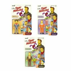 SUPER7 The Simpsons ReAction W2 - Troy McClure Set Of 3