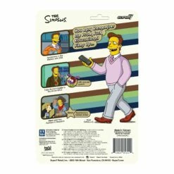SUPER7 The Simpsons ReAction W2 - Troy McClure (Fuzzy Bunny’s Guide To You-Know-What) -Cheap SUPER7 Store RE TheSimpsons W2 TroyMcClure SexEd FuzzyBunny BackofCard 2048