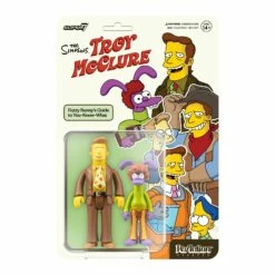 SUPER7 The Simpsons ReAction W2 - Troy McClure (Fuzzy Bunny’s Guide To You-Know-What)