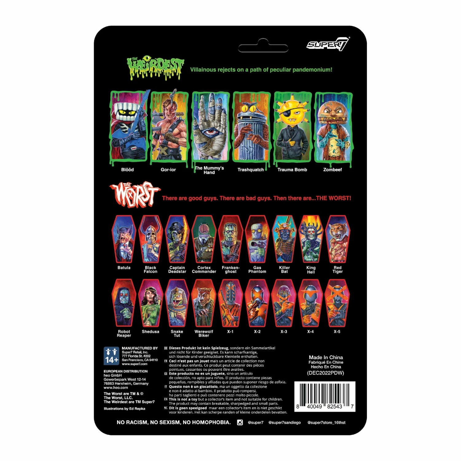 SUPER7 The Weirdest ReAction W2 - Trauma Bomb 4 SUPER7 The Weirdest ReAction W2 - Trauma Bomb - Image 4