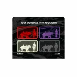 SUPER7 The Four Worstmen Of The Apocalypse ReAction Figure - Cortex Commander And Death Cat -Cheap SUPER7 Store RE TheWorst FourWorstmenofTheApocalypse CortexCommander backofcard 2048