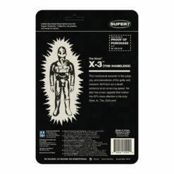 SUPER7 The Worst ReAction Wave 1 - X-3 (Monster Glow) -Cheap SUPER7 Store RE TheWorst MonsterGlow W1 X 3 BackofCard 2048