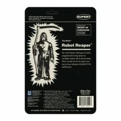 SUPER7 The Worst ReAction Wave 1 - Robot Reaper (Monster Glow) 7 SUPER7 The Worst ReAction Wave 1 - Robot Reaper (Monster Glow) -Cheap SUPER7 Store RE TheWorst W1 RemcoGlow ROBOTREAPER BackofCard 2048