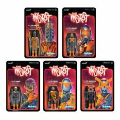 SUPER7 The Worst ReAction Figures Wave 3 - X-Series (Full Set)