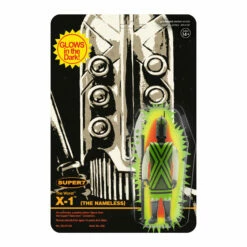 SUPER7 The Worst ReAction Figures Wave 3C - X-1 (Monster Glow) SDCC 22