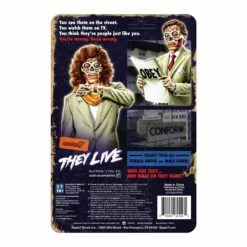 SUPER7 They Live ReAction Wave 2 - Female Ghoul (Glow) 10 SUPER7 They Live ReAction Wave 2 - Female Ghoul (Glow) -Cheap SUPER7 Store RE TheyLive W2 Glow FemaleGhoul BackofCard 2048