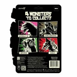 SUPER7 Toho ReAction Figures Wave 4 - King Ghidorah (Glow) 9 SUPER7 Toho ReAction Figures Wave 4 - King Ghidorah (Glow) -Cheap SUPER7 Store RE Toho W4 King Ghidorah Back Card comp