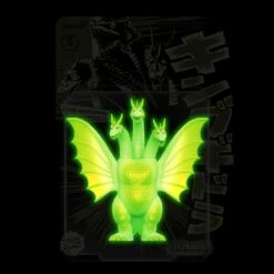SUPER7 Toho ReAction Figures Wave 4 - King Ghidorah (Glow) 8 SUPER7 Toho ReAction Figures Wave 4 - King Ghidorah (Glow) -Cheap SUPER7 Store RE Toho W4 King Ghidorah Card Glow comp