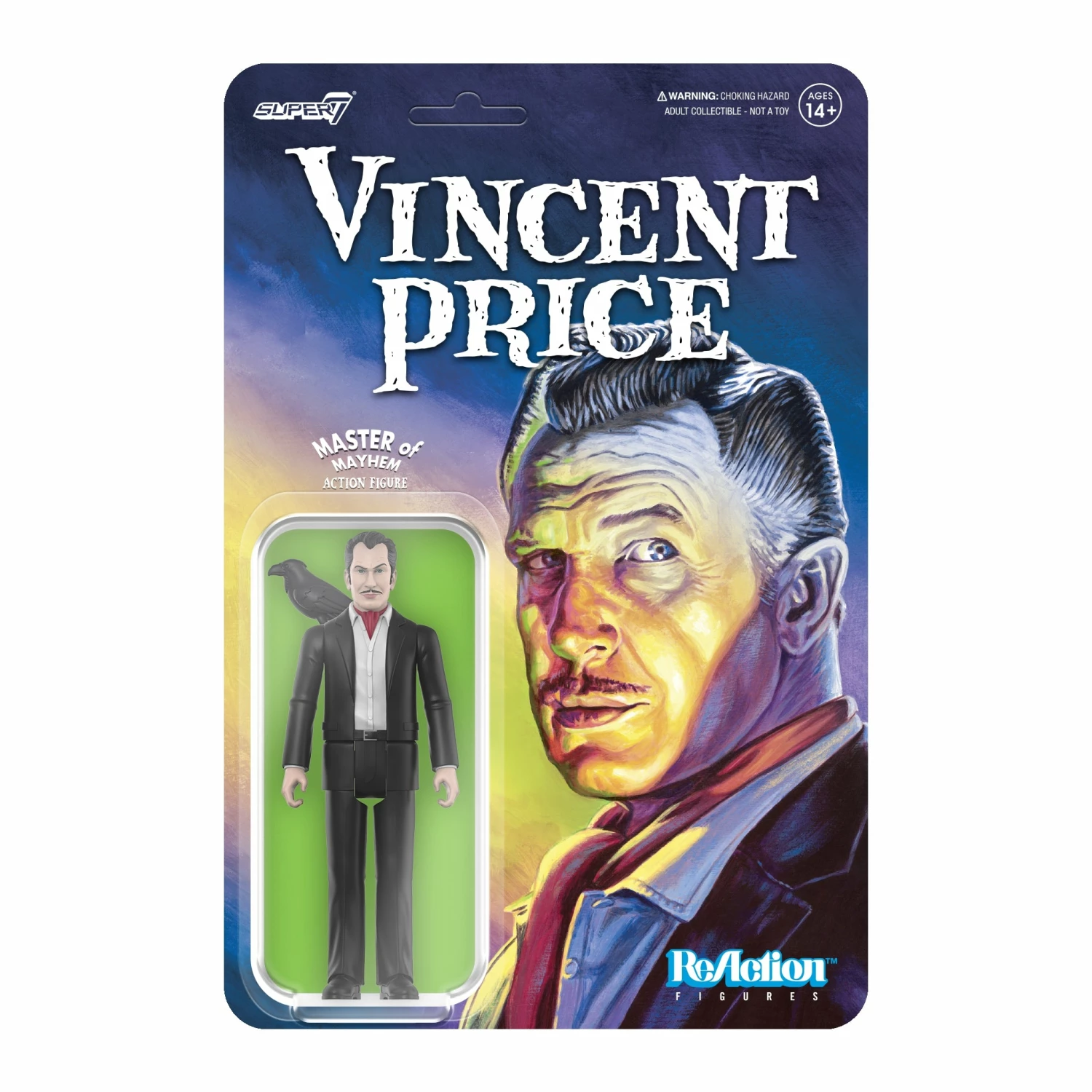 SUPER7 Vincent Price ReAction Wave 1 - Vincent Price Ascot 1 SUPER7 Vincent Price ReAction Wave 1 - Vincent Price Ascot