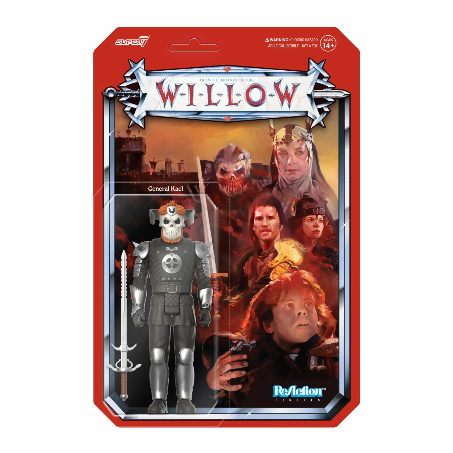 SUPER7 Willow ReAction Figures Wave 2 - General Kael 1 SUPER7 Willow ReAction Figures Wave 2 - General Kael