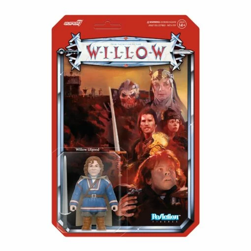 SUPER7 Willow ReAction Figure Wave 2 - Willow (with Sword) -Cheap SUPER7 Store RE Willow W2 Willow Card 2048