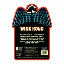 Super7 ReAction Figure Wave 1 - Wing Kong (Monster GLOW) -Cheap SUPER7 Store RE WingKong W1 RemcoGlow BackofCard 2048