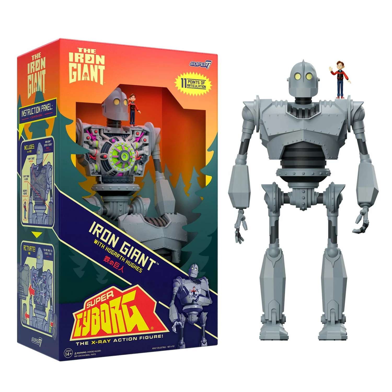 SUPER7 The Iron Giant Super Cyborg - Iron Giant (Full Color) 1 SUPER7 The Iron Giant Super Cyborg - Iron Giant (Full Color)