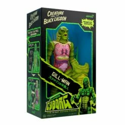 SUPER7 Universal Monsters Super Cyborg - Creature From The Black Lagoon (Full Color) -Cheap SUPER7 Store SC Universal Monsters Creature Full Color Box Angled