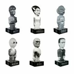 SUPER7 Universal Monsters Super Soapies - Set Of 6 (Silver Screen)