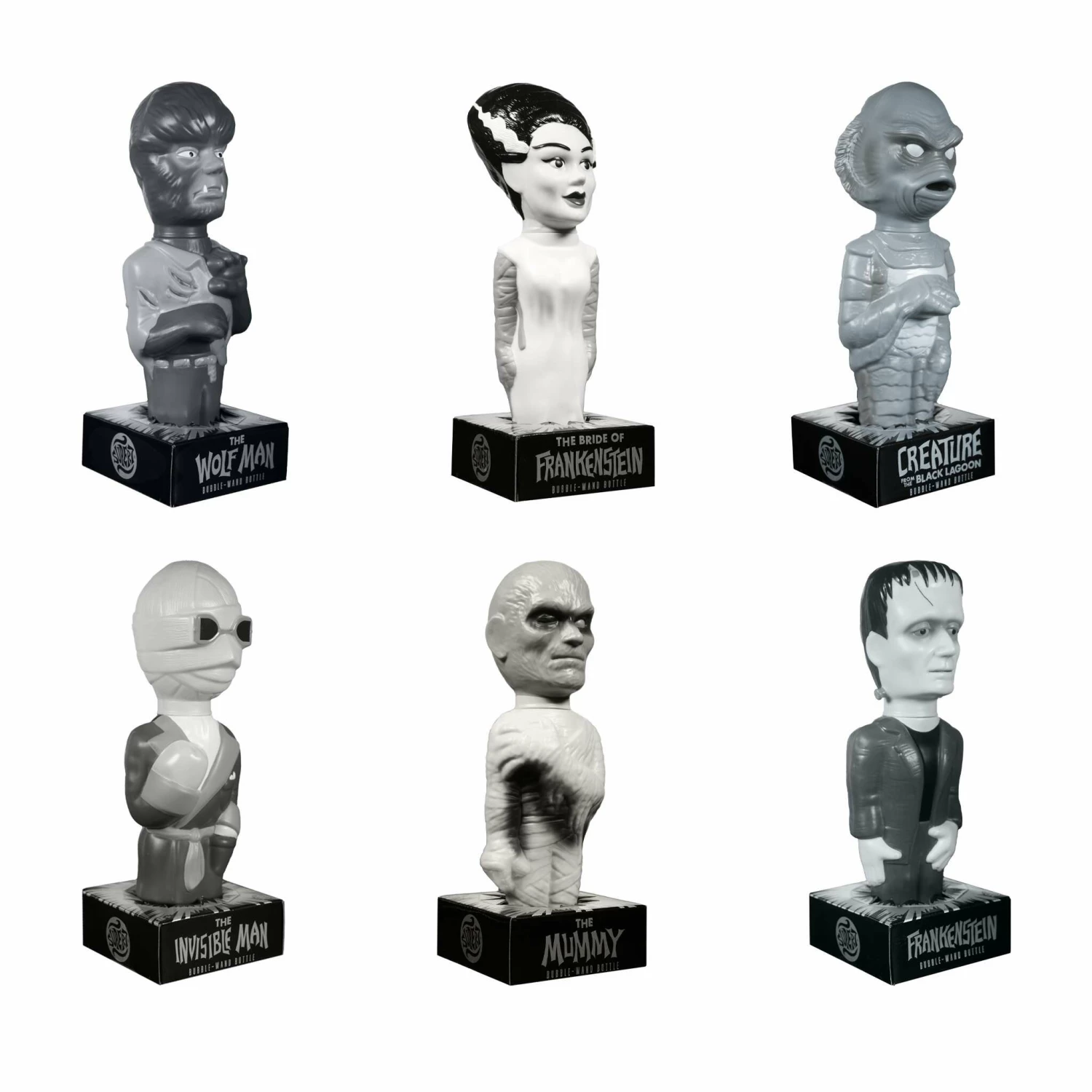 SUPER7 Universal Monsters Super Soapies - Set Of 6 (Silver Screen) 1 SUPER7 Universal Monsters Super Soapies - Set Of 6 (Silver Screen)