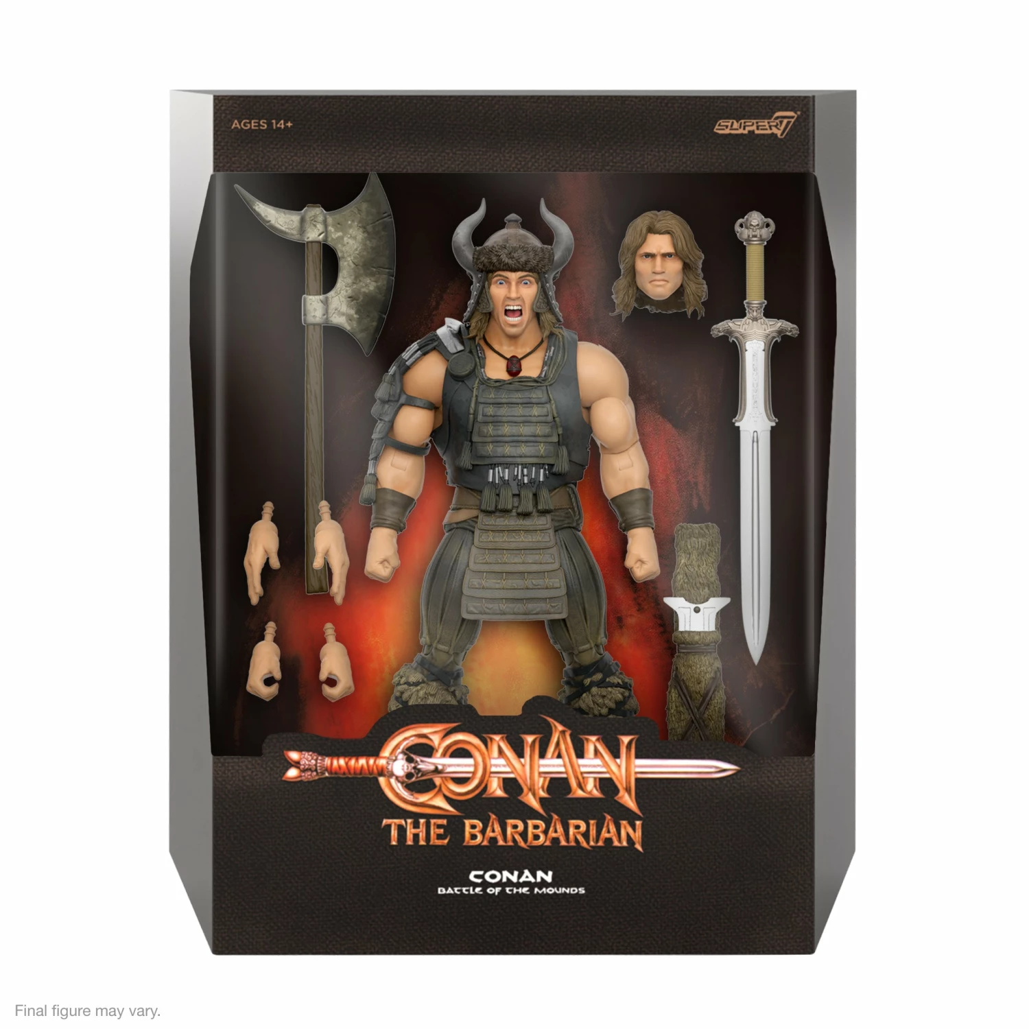 SUPER7 Conan The Barbarian ULTIMATES! Wave 5 - Conan (Battle Of The Mounds) 3 SUPER7 Conan The Barbarian ULTIMATES! Wave 5 - Conan (Battle Of The Mounds) - Image 3