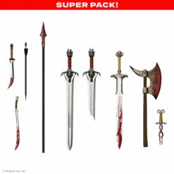 SUPER7 Conan The Barbarian ULTIMATES! Wave 5 - Battle Of The Mounds Set Of 4 -Cheap SUPER7 Store UL CONAN W5 SuperPack Grid