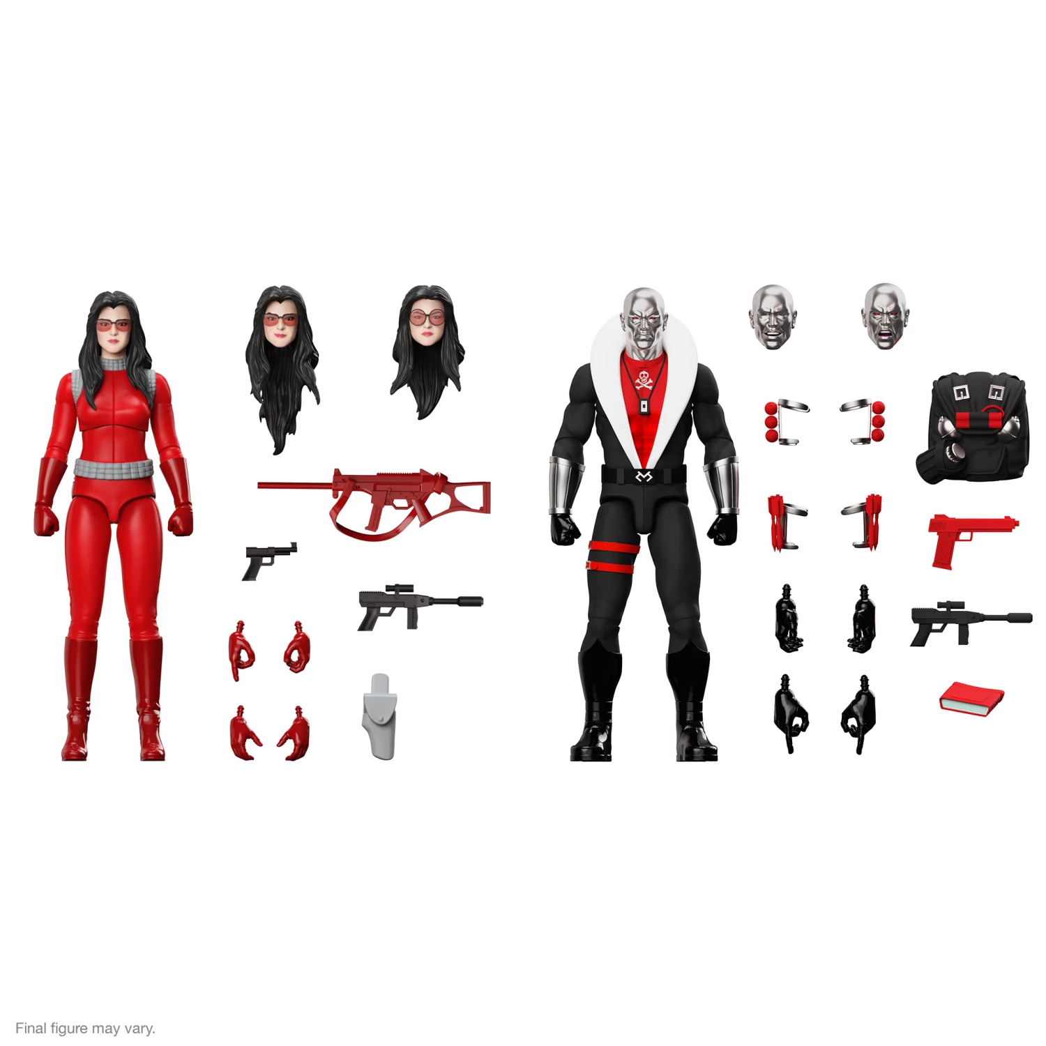 SUPER7 G.I. Joe ULTIMATES! - Baroness (Rednok) & Destro (Red Jackal) 1 SUPER7 G.I. Joe ULTIMATES! - Baroness (Rednok) & Destro (Red Jackal)