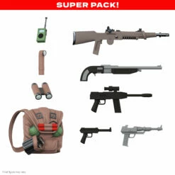 SUPER7 G.I. Joe ULTIMATES! Wave 4 - Baroness, Gung-Ho, Stalker & Zartan (+ Super Pack) -Cheap SUPER7 Store UL GIJoe W4 BonusBattleGear Grid 2048