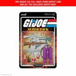 SUPER7 G.I. Joe ULTIMATES! Wave 5 - Set Of 4 & Super Pack -Cheap SUPER7 Store UL GIJoe W5 BonusSuperPack Card