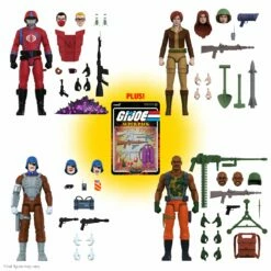 SUPER7 G.I. Joe ULTIMATES! Wave 5 - Set Of 4 & Super Pack