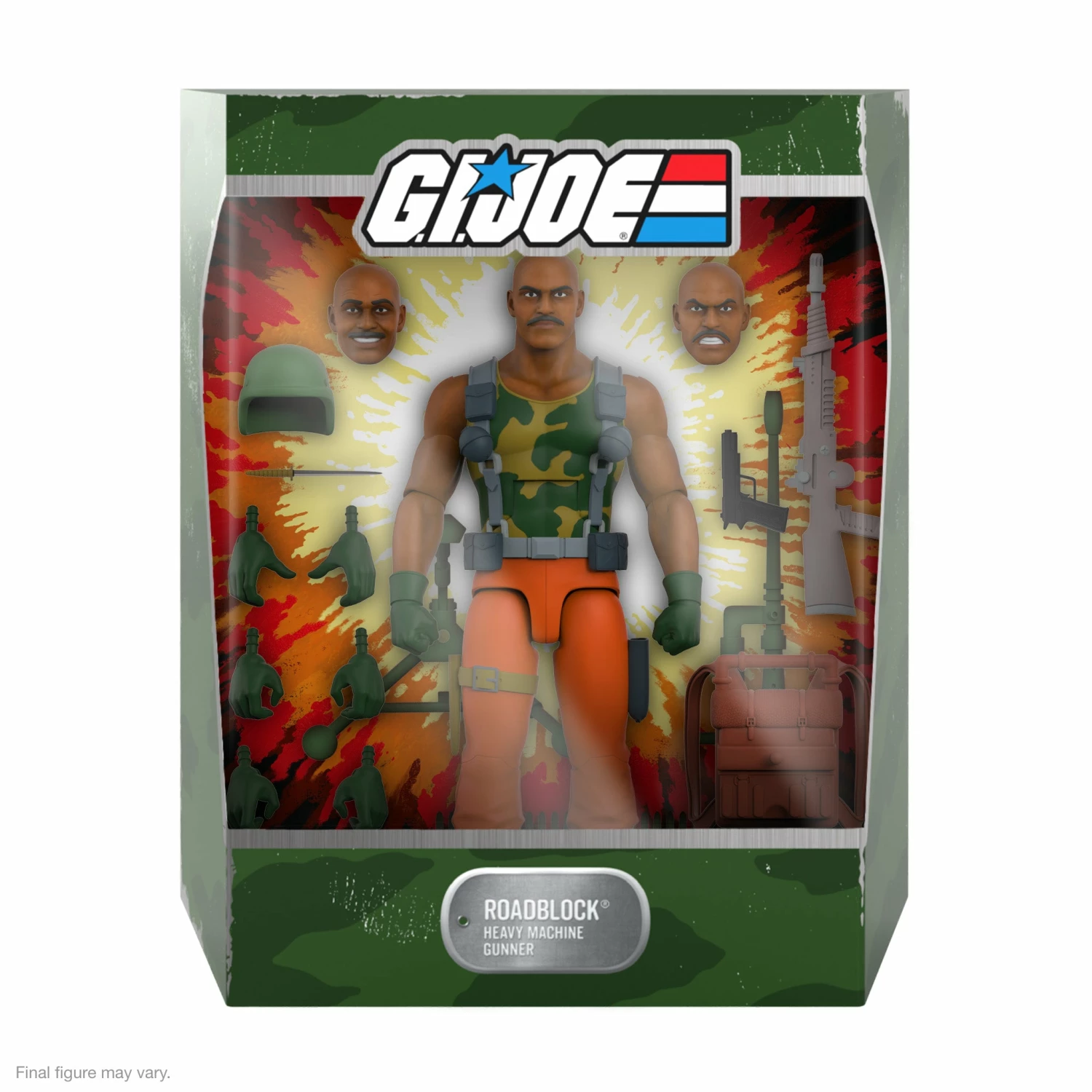 SUPER7 G.I. Joe ULTIMATES! W5 - Roadblock (cartoon Accurate) 3 SUPER7 G.I. Joe ULTIMATES! W5 - Roadblock (cartoon Accurate) - Image 3