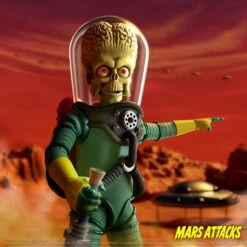 SUPER7 Mars Attacks ULTIMATES! - Invasion Begins & Smashing The Enemy -Cheap SUPER7 Store UL Mars Attacks InvasionHero comp