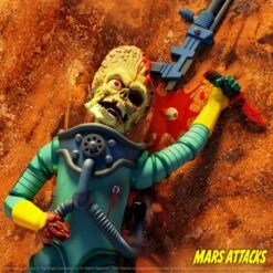 SUPER7 Mars Attacks ULTIMATES! - Invasion Begins & Smashing The Enemy -Cheap SUPER7 Store UL Mars Attacks SmashingHero comp