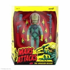 SUPER7 Mars Attacks ULTIMATES! Wave 1 - Martian (Invasion Begins) -Cheap SUPER7 Store UL MarsAttacks W1 InvasionBegins Box Open