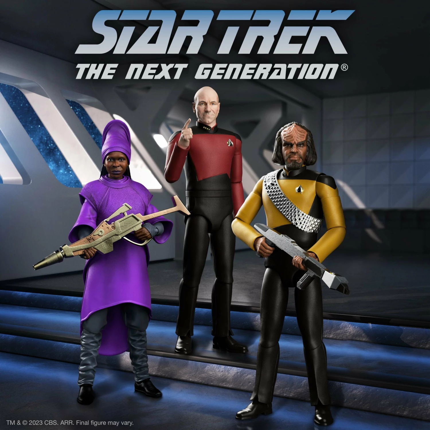 SUPER7 Star Trek: The Next Generation ULTIMATES! Wave 2 Set Of 3 2 SUPER7 Star Trek: The Next Generation ULTIMATES! Wave 2 Set Of 3 - Image 2