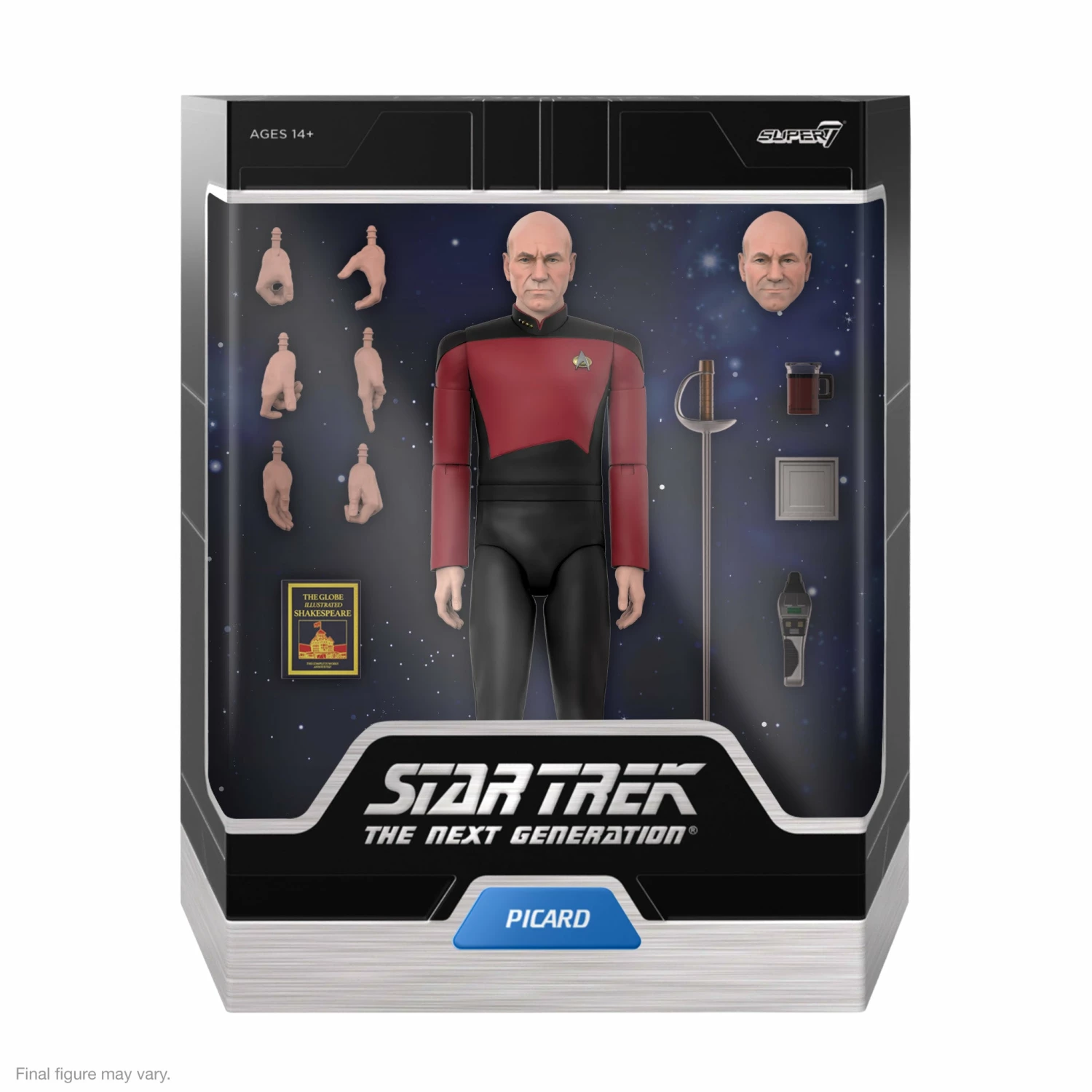 SUPER7 Star Trek: The Next Generation ULTIMATES! W2 - Captain Picard 3 SUPER7 Star Trek: The Next Generation ULTIMATES! W2 - Captain Picard - Image 3