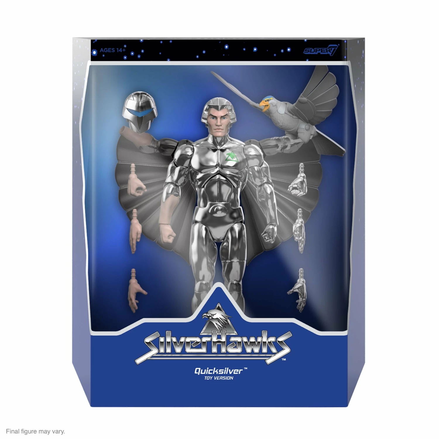 SUPER7 SilverHawks ULTIMATES! Wave 4 - Steelheart, Quicksilver, Mon*Star & Buzz-Saw 6 SUPER7 SilverHawks ULTIMATES! Wave 4 - Steelheart, Quicksilver, Mon*Star & Buzz-Saw - Image 6