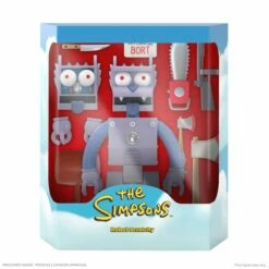 SUPER7 The Simpsons ULTIMATES! Wave 1- Robot Scratchy -Cheap SUPER7 Store UL Simpsons W1 RobotScratchy box open 2048