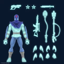 SUPER7 Teenage Mutant Ninja Turtles ULTIMATES! - Foot Soldier [Glow] -Cheap SUPER7 Store UL TMNT FootSoldierGlow grid glow 2048