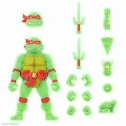 SUPER7 Teenage Mutant Ninja Turtles ULTIMATES! - Raphael [Mutagen Ooze Glow] (Pre-Order Exclusive)