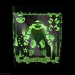 SUPER7 TMNT ULTIMATES! - Slash (Glow) [S7 Exclusive] -Cheap SUPER7 Store UL TMNT Slash Glow Box Open Glowing 2048