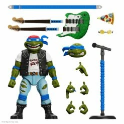 SUPER7 Teenage Mutant Ninja Turtles ULTIMATES! Wave 10 - Classic Rocker Leo