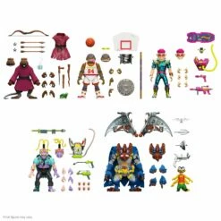 SUPER7 Teenage Mutant Ninja Turtles ULTIMATES! Wave 9 - Full Set