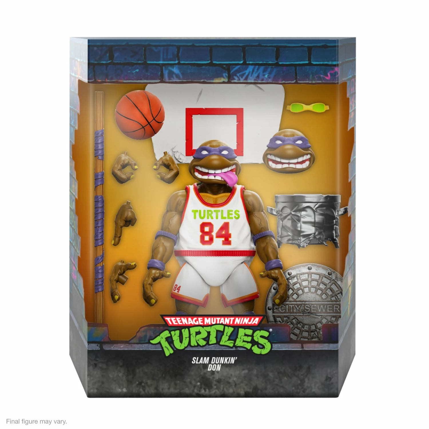SUPER7 Teenage Mutant Ninja Turtles ULTIMATES! Wave 9 - Slam Dunkin' Don 3 SUPER7 Teenage Mutant Ninja Turtles ULTIMATES! Wave 9 - Slam Dunkin' Don - Image 3