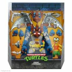 SUPER7 Teenage Mutant Ninja Turtles ULTIMATES! Wave 9 - Wingnut & Screwloose 6 SUPER7 Teenage Mutant Ninja Turtles ULTIMATES! Wave 9 - Wingnut & Screwloose -Cheap SUPER7 Store UL TMNT W9 WINGNUT box Open 2048